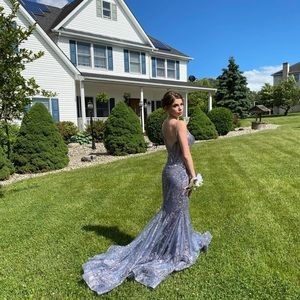 I am selling my prom dress which was only worn one time!